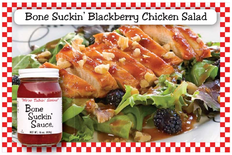 Bone Suckin Blackberry Chicken Salad