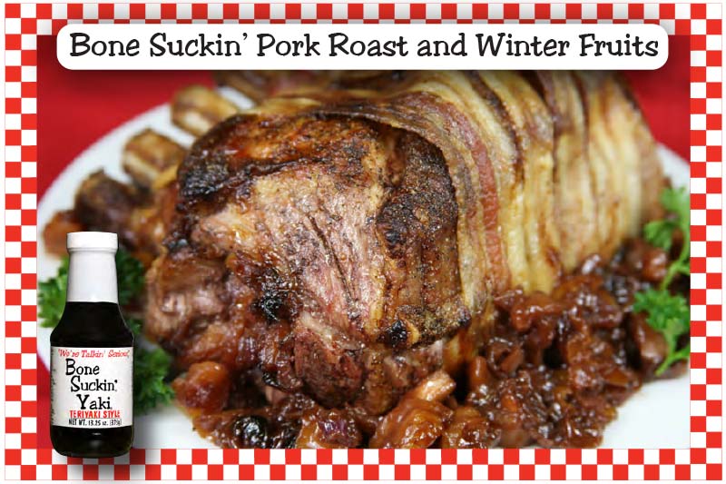 Pork Roast Winter Fruits