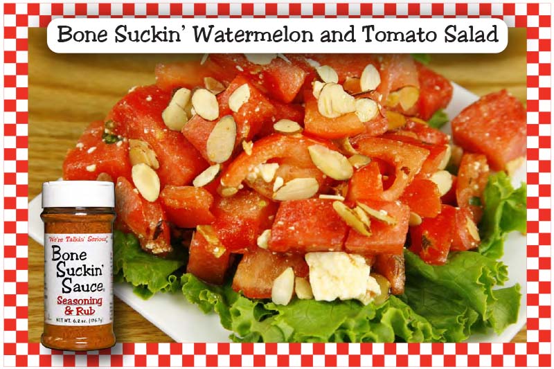 Watermelon and Tomato Salad