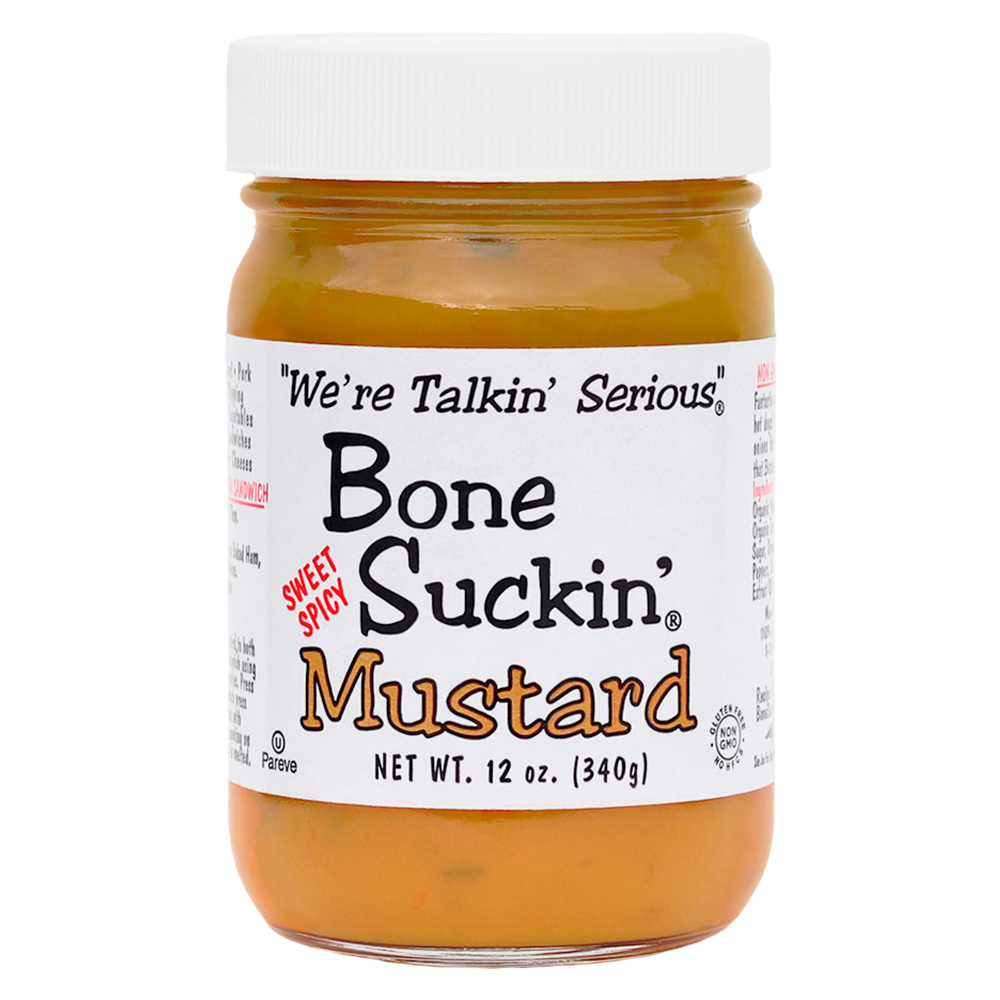 Bone Suckin’ Sweet Spicy Mustard 12 oz