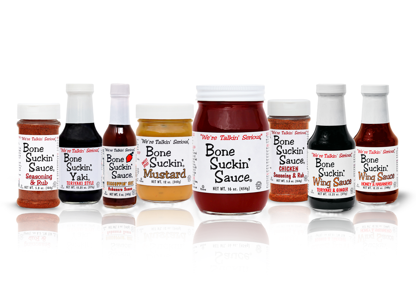 Bone Suckin' Wing Sauces