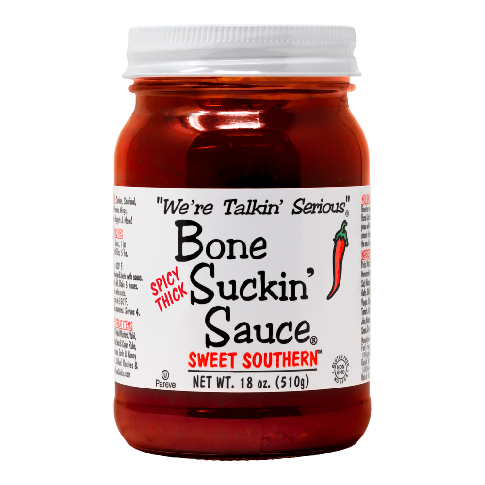 Bone Suckin’ Sauce, Sweet Southern Spicy Thick 18 oz