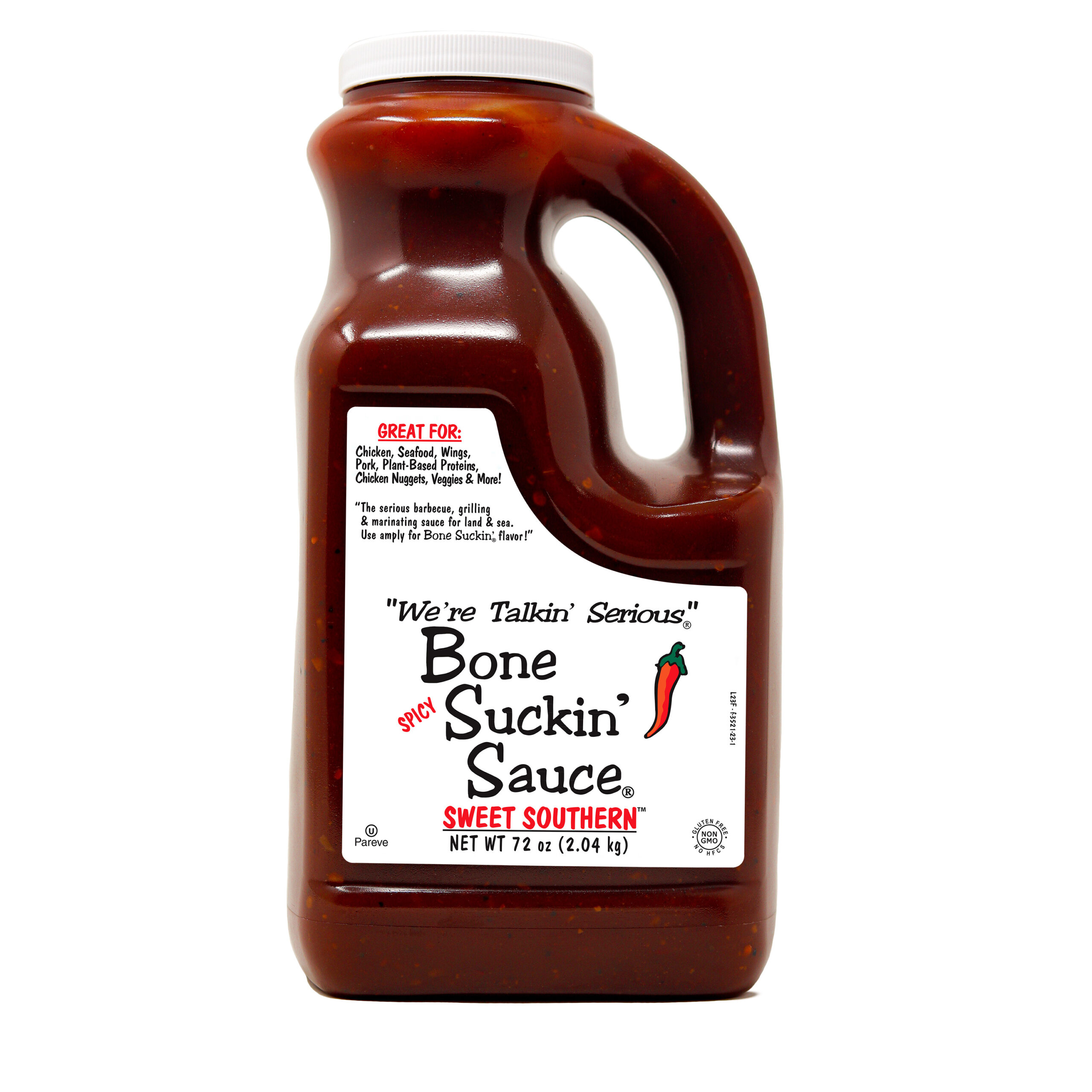 Bone Suckin’ Sauce Spicy Sweet Southern 72 oz.