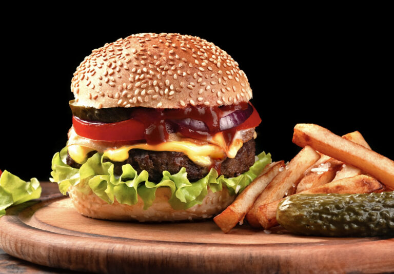 Bone Suckin Steak Sauce Burger