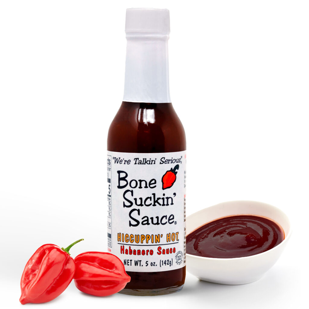 Bone Suckin Hiccuppin Hot Sauce