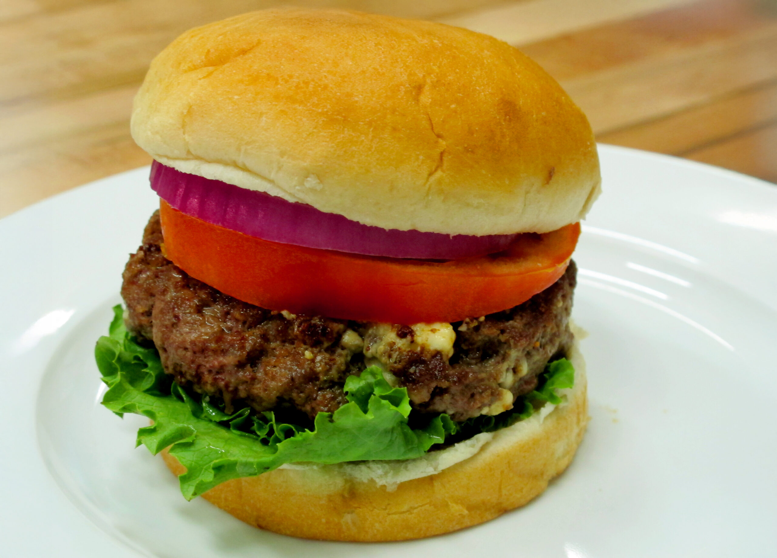 Bone Suckin Blue Cheese Burger